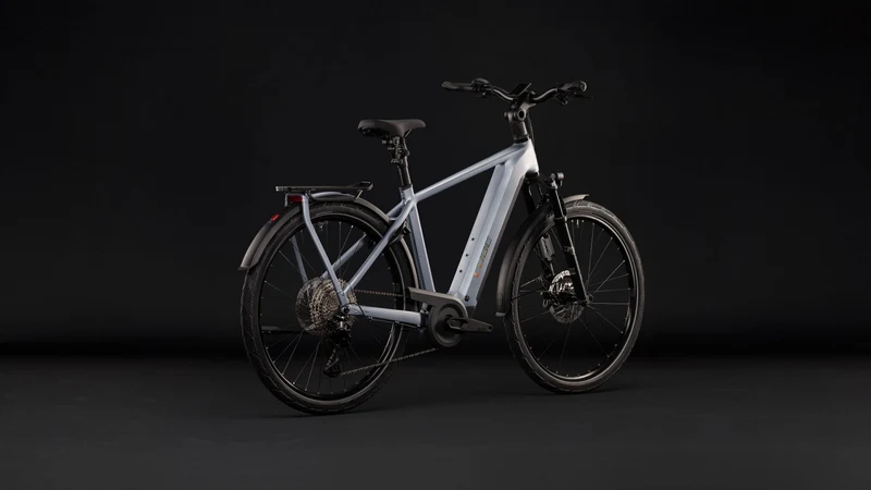 Cube Kathmandu Hybrid EXC 800 Wh E-Trekkingbike Diamant 28" slategrey´n´chrome