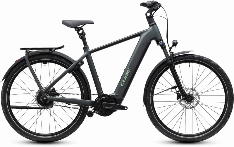 Cube Kathmandu Hybrid Deluxe Pro 800 Wh E-Trekkingbike Diamant 28" blackforest´n´chrome