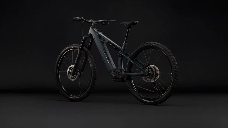 Cube Stereo Hybrid ONE44 HPC Race 800 Wh E-Bike Fully coal´n´green