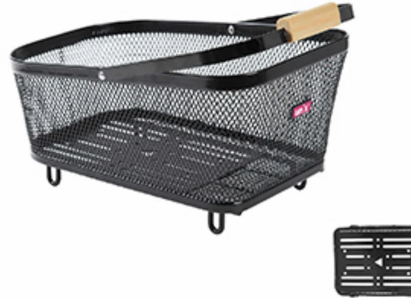 B-Ware - Unix Branco Universal System Hinterradkorb schwarz 18.5 L (Gebrauchtware)