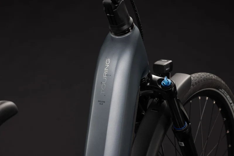 CUBE Touring Hybrid Deluxe SLX 800 slabgrey´n´chrome