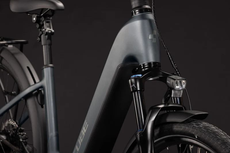 CUBE Touring Hybrid Deluxe SLX 800 slabgrey´n´chrome