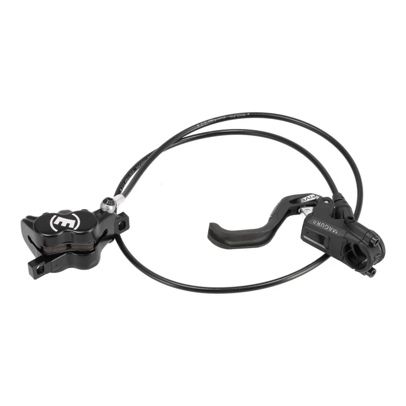 Magura MT5 Scheibenbremse vorne | HC 1-Finger Hebel | 4-Kolben | 870 mm Leitung