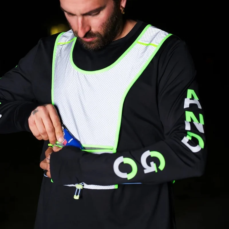 Harnais réfléchissant respirant avec poche GoFluo Pace