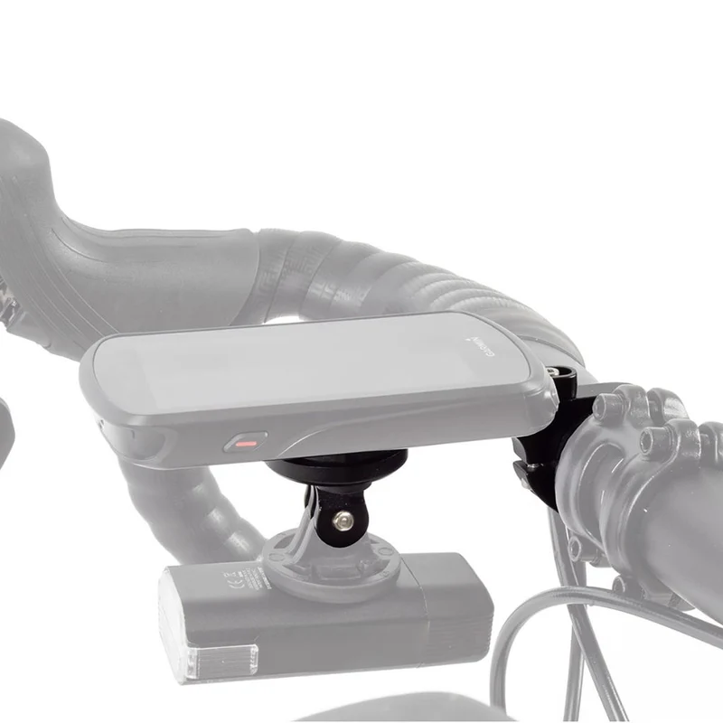 Support double compteur et éclairage pour vélo M-Wave Davenport Arm 2.0