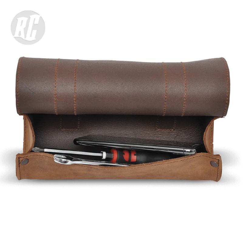 Ruff Cycles - Werkzeugtasche Leder braun
