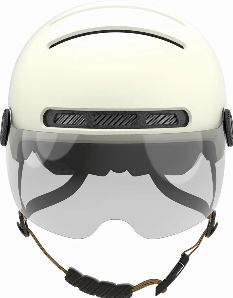 B-Ware - Livall L23 City Helm mit Visier weiß (Gebrauchtware)