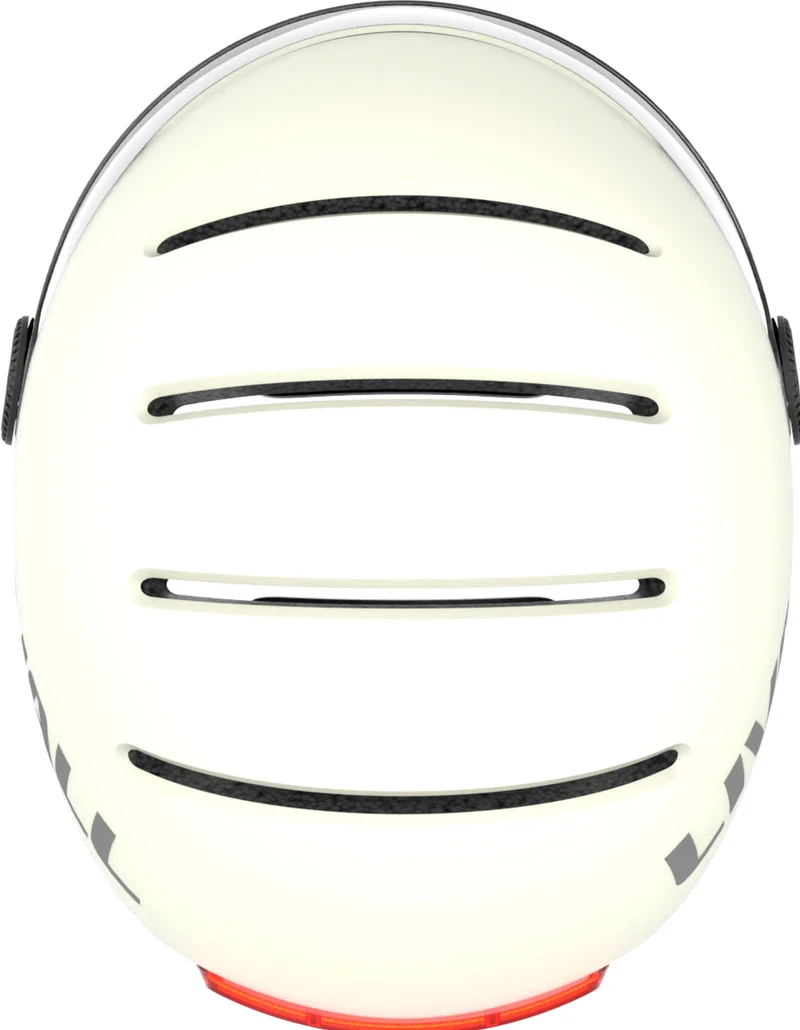 B-Ware - Livall L23 City Helm mit Visier weiß (Gebrauchtware)