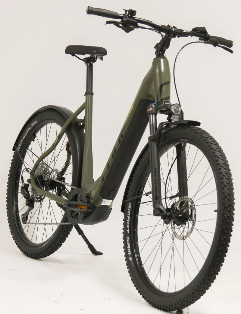 Cone eCross IN 3.0 625 Wh E-Bike Wave 29" dunkelgrün/schwarz