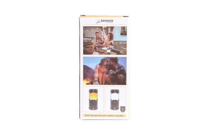 Campinglampe Flammeneffekt 2-in-1 ø87 x 182 mm