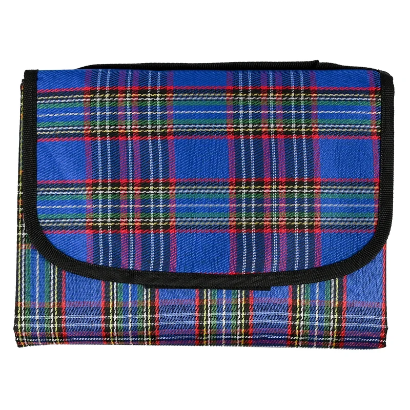 Picknickdecke 150 x 130 cm kompakt blau – Maße 150 x 130 cm, faltbar