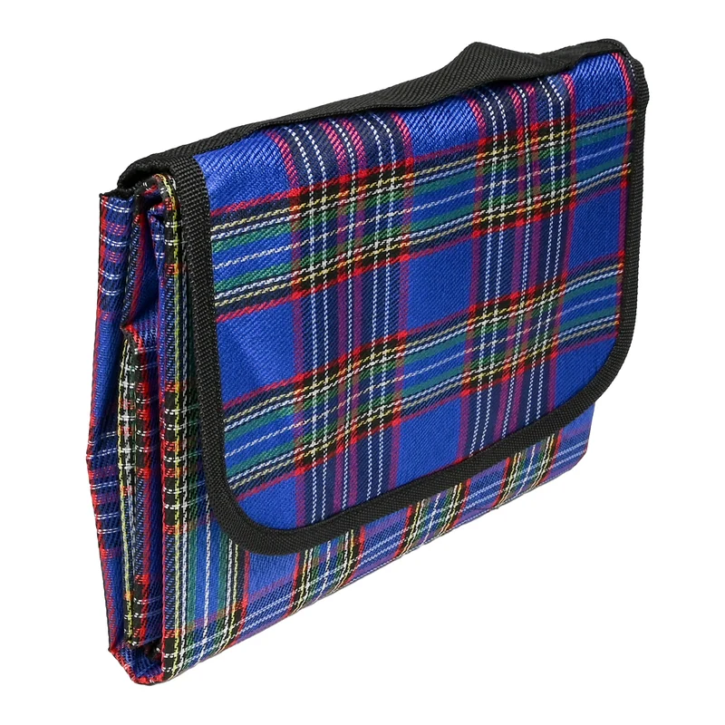 Picknickdecke 150 x 130 cm kompakt blau – Maße 150 x 130 cm, faltbar