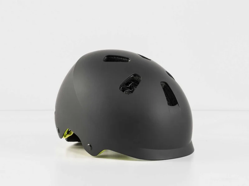 B-Ware - Bontrager Jet Wavecel Youth Helm black/volt 50-55 cm (Gebrauchtware)