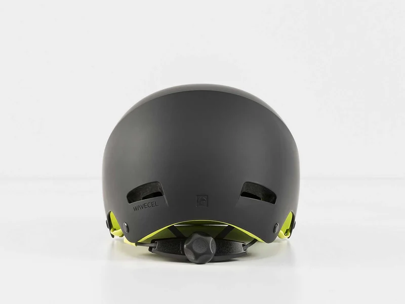 B-Ware - Bontrager Jet Wavecel Youth Helm black/volt 50-55 cm (Gebrauchtware)