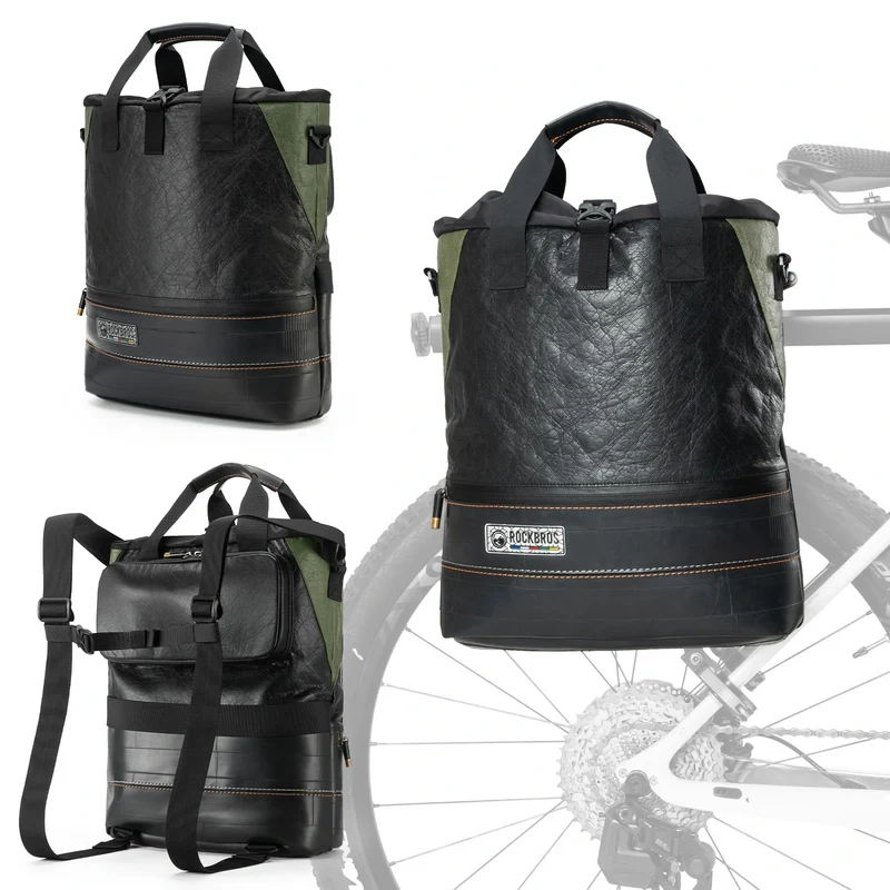 ROAD TO SKY Fahrrad-Gepäckträgertasche 12L