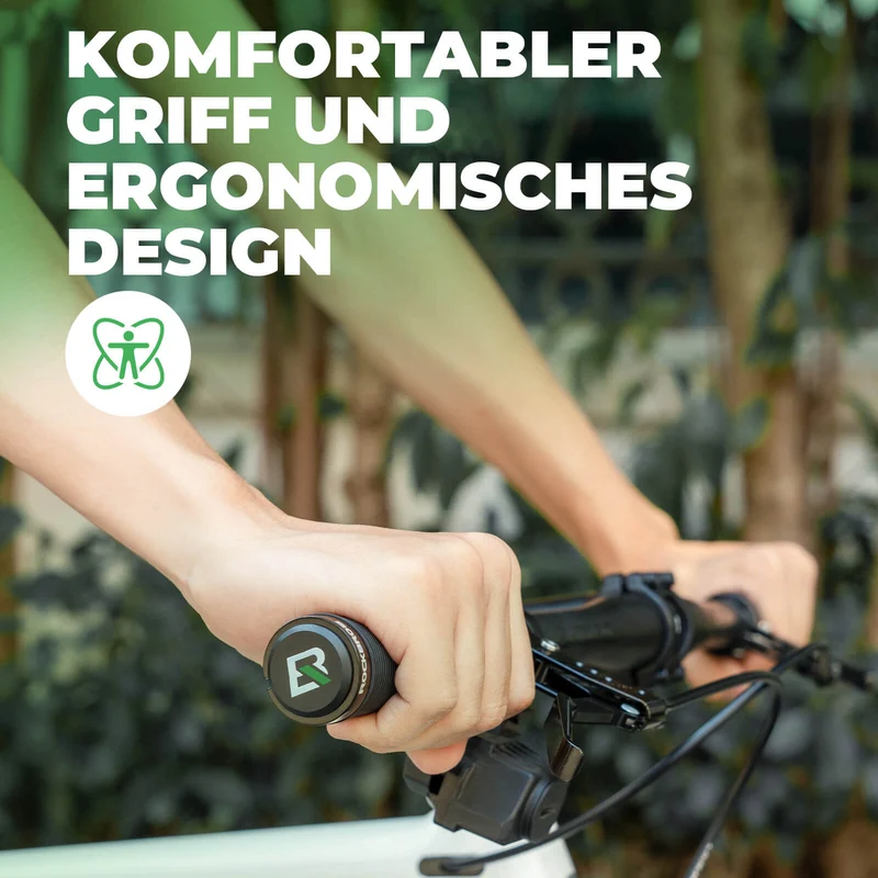 ROCKBROS Fahrradgriffe rutschfest Doppelverschluss 22,2mm