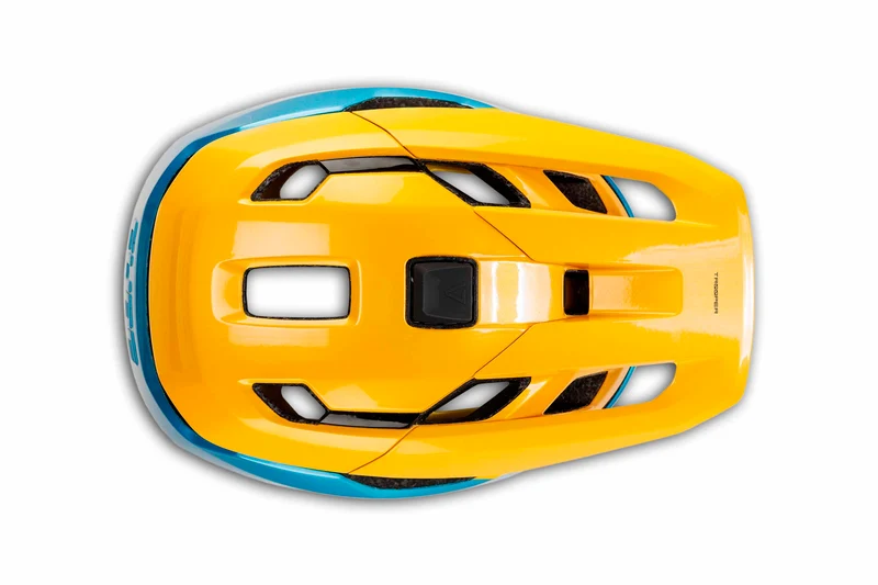 Cube Trooper Mips MTB-Helm yellow´n´blue´n´pink