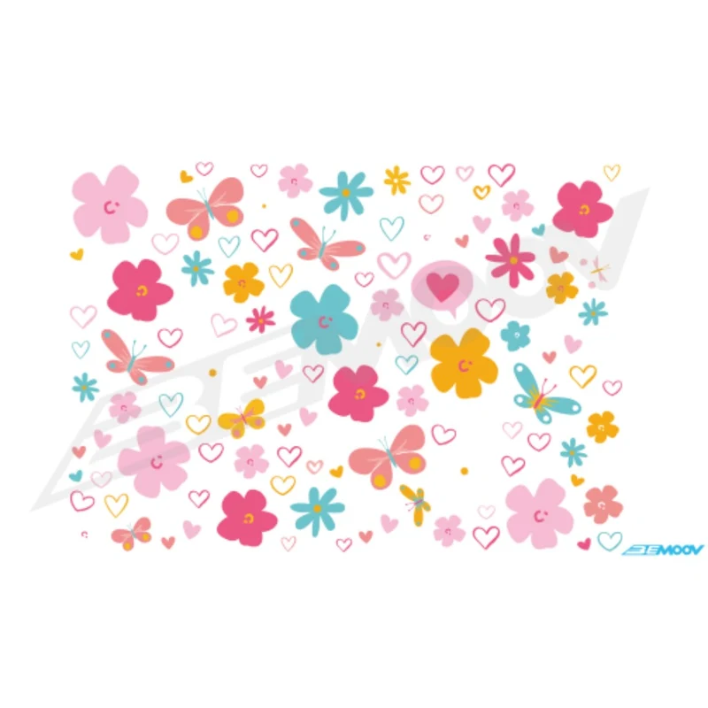 Stickers autocollants pour vélo enfant Bemoov