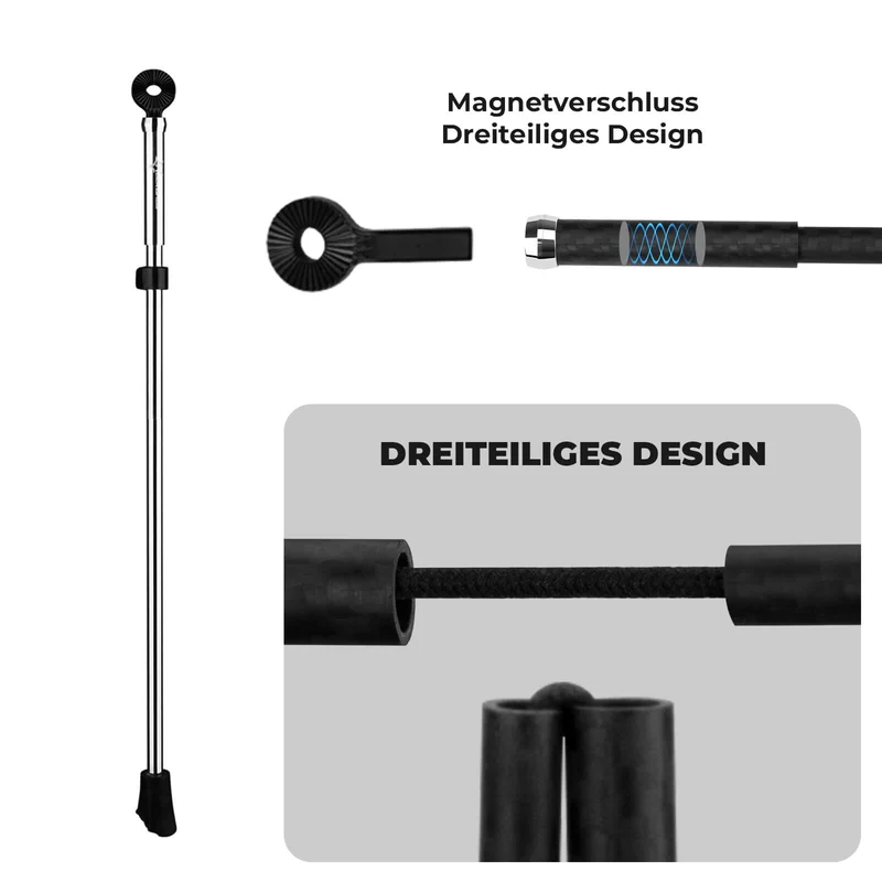 Fahrradständer Klappbar Seitenständer für 26–27,5 Zoll