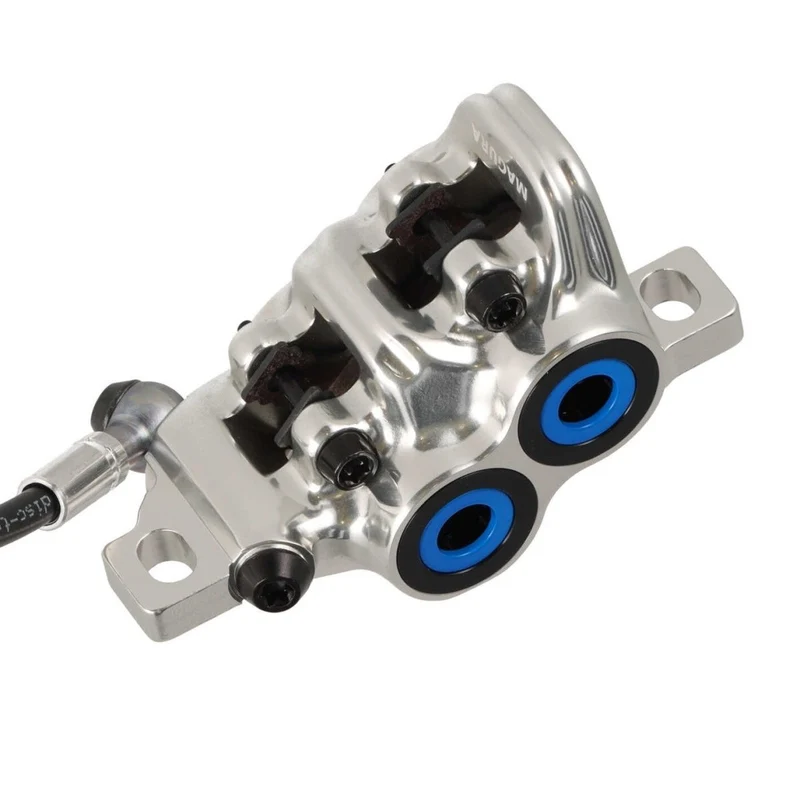 Magura MT Trail SL Carbon Scheibenbremsen-Set | vorne & hinten | 1-Finger HC Hebel | schwarz/blau | inkl. Beläge