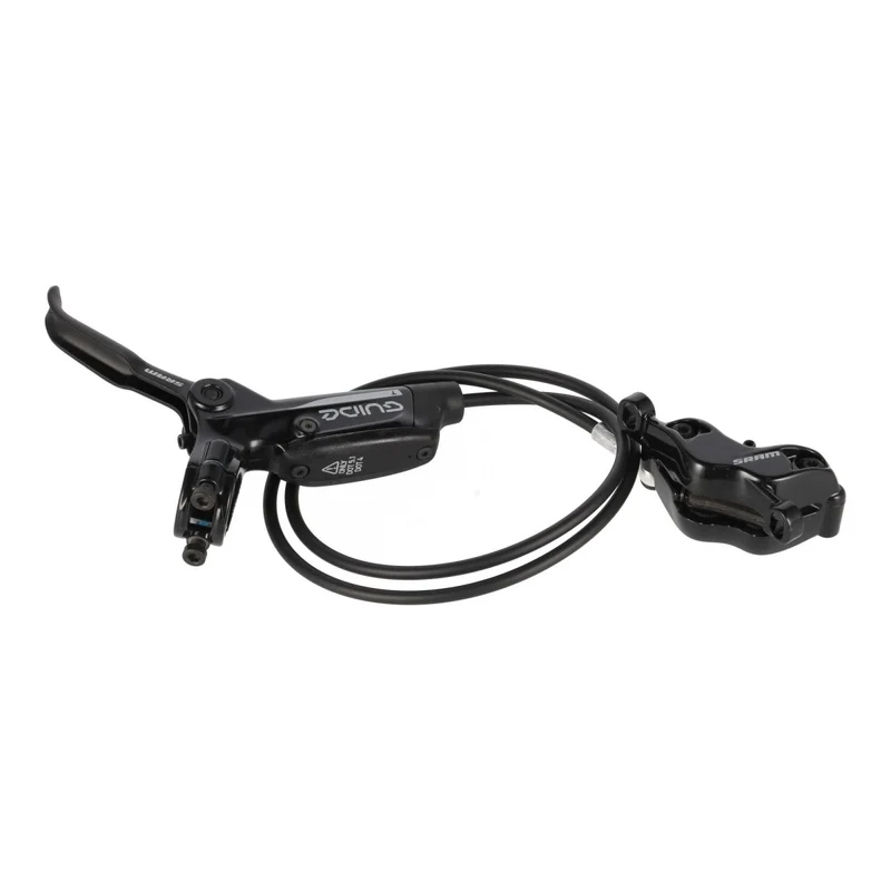 SRAM Guide T Scheibenbremse vorne | 4-Kolben | 850 mm Leitung | inkl. 40 mm Postmount-Adapter | MTB / Enduro