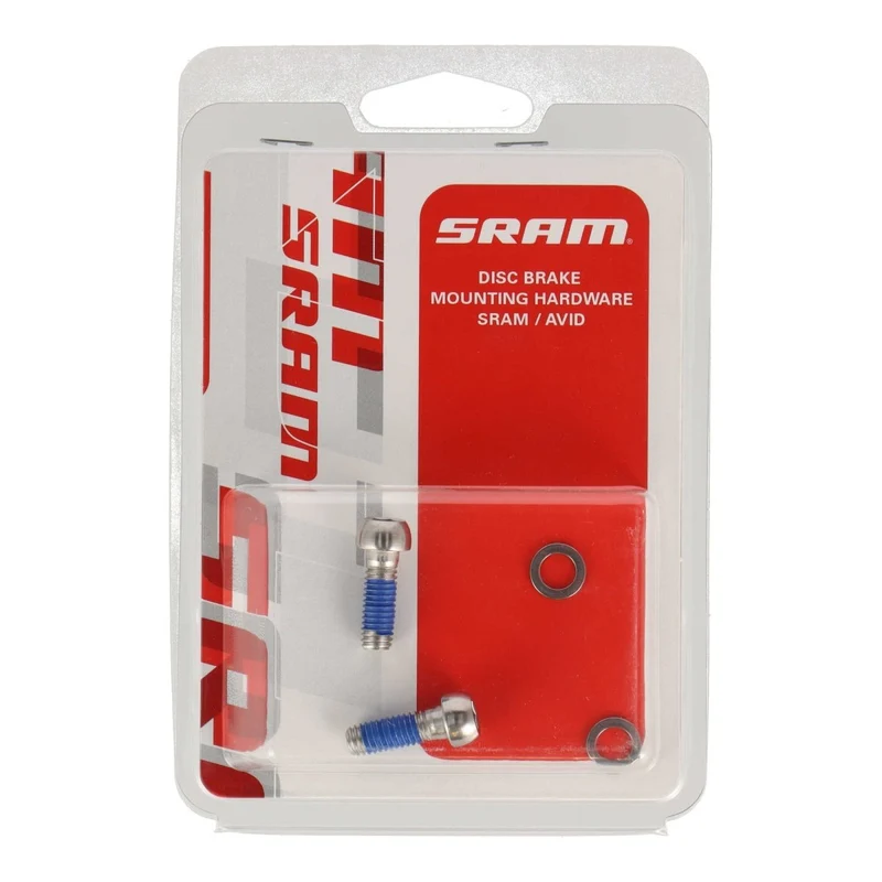 SRAM Edelstahl-Schrauben M6 für Disc Adapter| 17 mm | leicht & korrosionsbeständig | 2 Stück