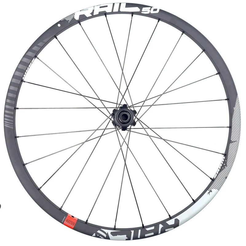 SRAM RAIL 50 Laufrad vorne 26 Zoll Carbon 6-Loch 15x100 mm / 20x100 mm
