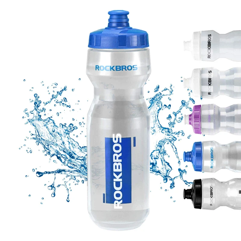ROCKBROS Sport Trinkflasche 750ml Fahrrad Wasserflasche BPA-Frei