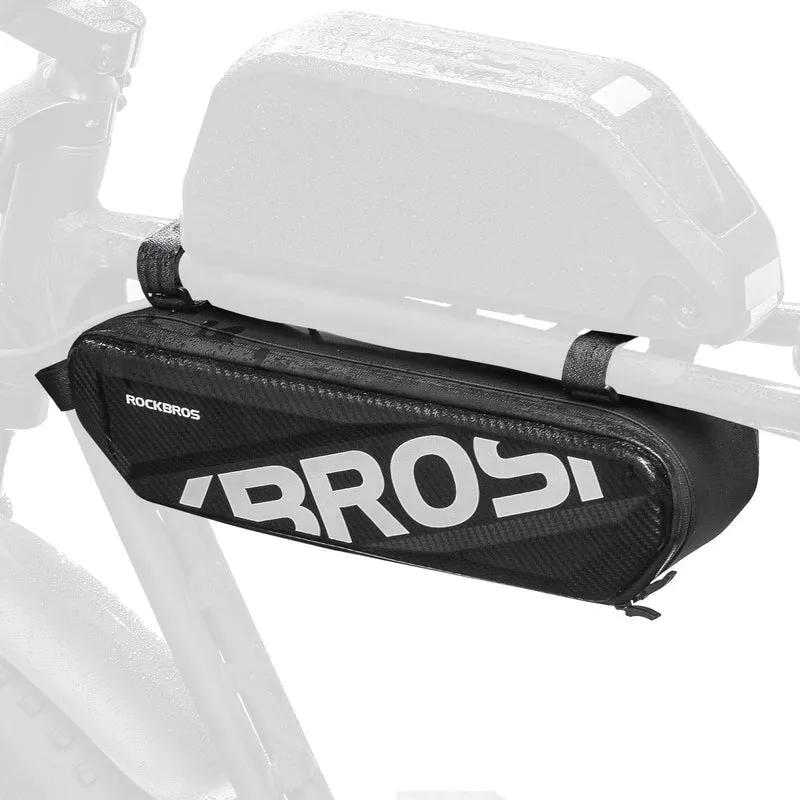 ROCKBROS Fahrrad Rahmentasche Wasserdicht Oberrohr Tasche 4.5L Schwarz