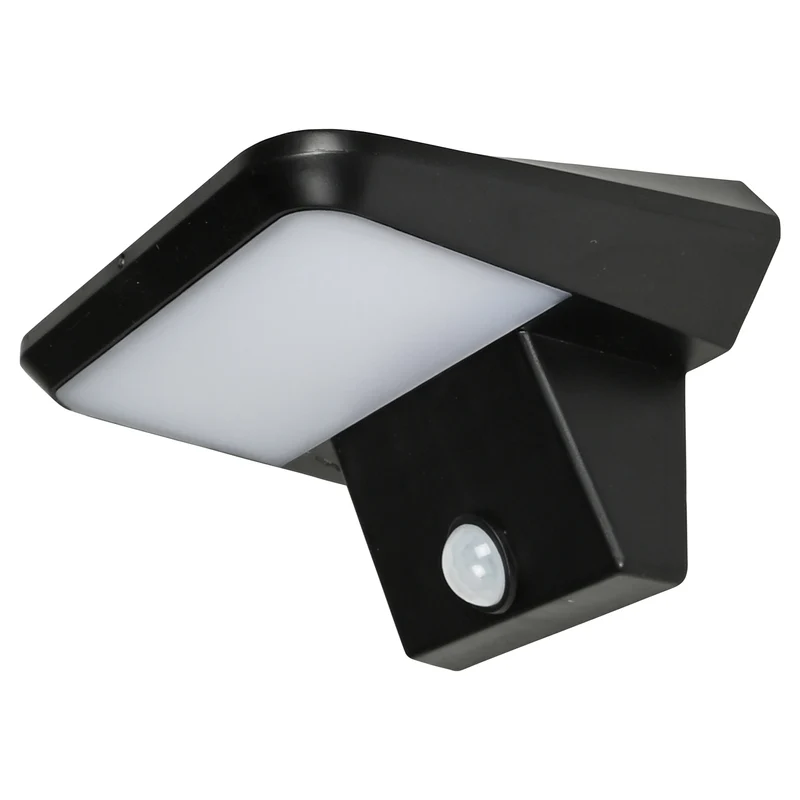LED-Wandleuchte Solar – Erfassungsbereich 3 - 5 m, Helligkeit 800 Lumen, LED 40 LED weiß SMD