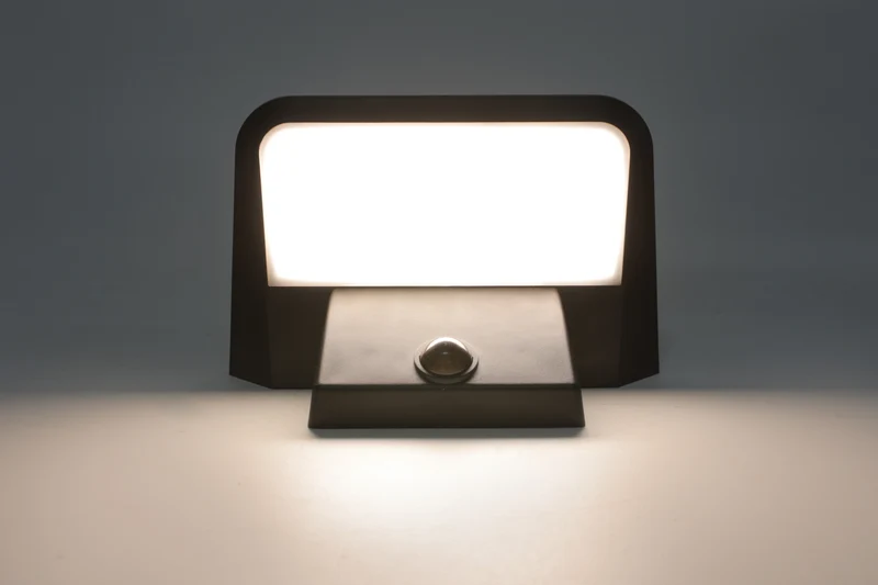 LED-Wandleuchte Solar – Erfassungsbereich 3 - 5 m, Helligkeit 800 Lumen, LED 40 LED weiß SMD