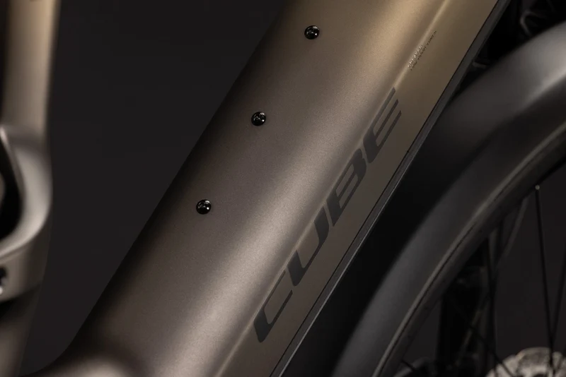CUBE Nuride Hybrid ONE11 HPC SLX 800 goldenbrown´n´black