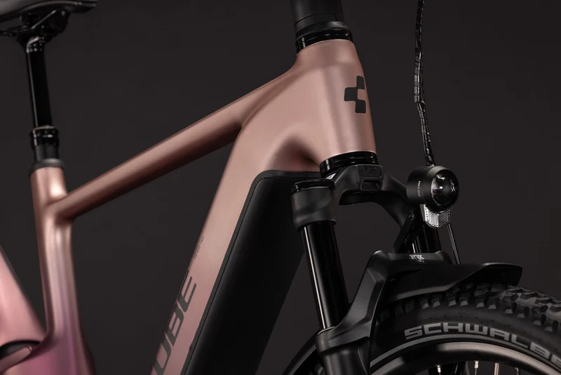 CUBE Nuride Hybrid ONE11 HPC SLX 800 mauve´n´black