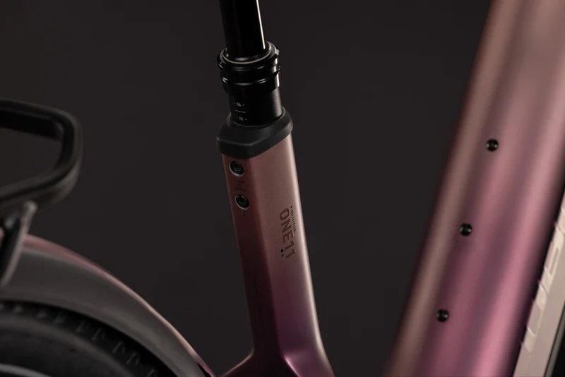 CUBE Nuride Hybrid ONE11 HPC SLX 800 mauve´n´black
