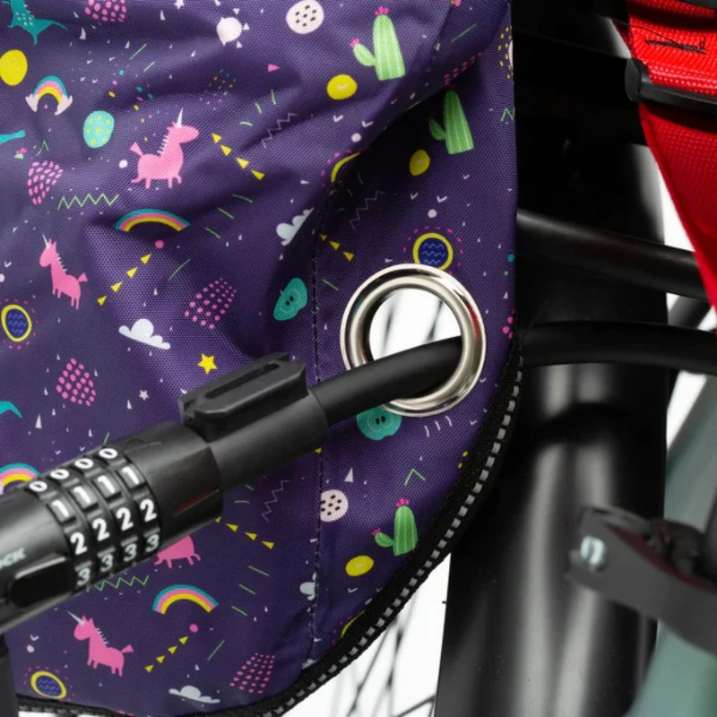 Coque thermique vélo Opossum Magic sur siège arrière Tucano Urbano