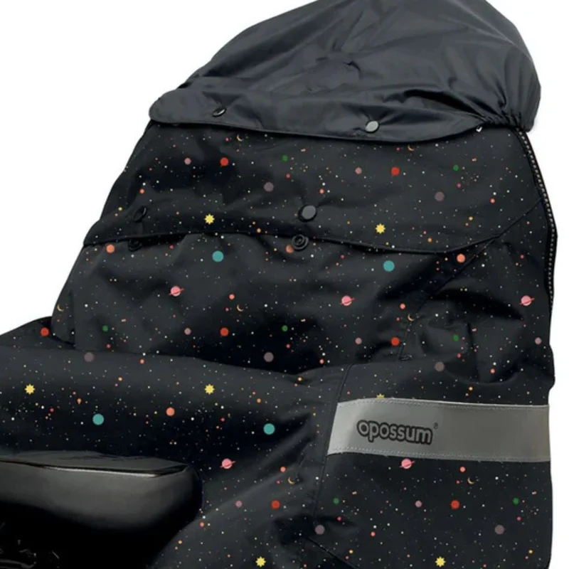 Coque thermique vélo Opossum Magic sur siège arrière Tucano Urbano