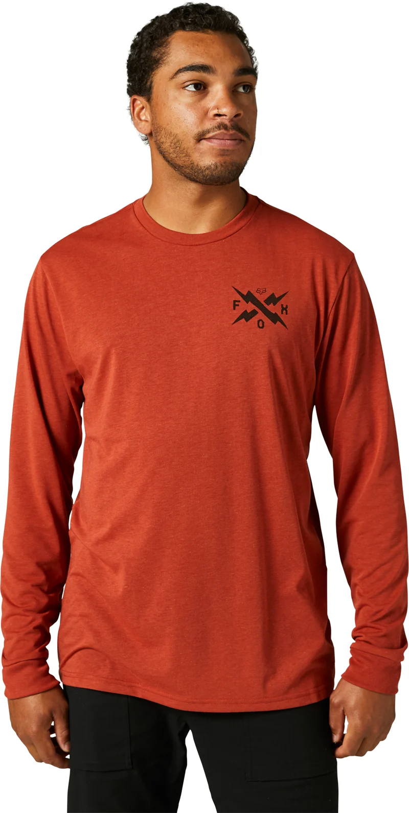 Fox langärmliges Funktions-T-Shirt Calibrated