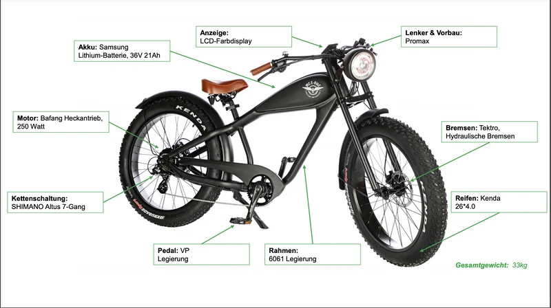 MC E-Bike - E-CoffeeCruiser