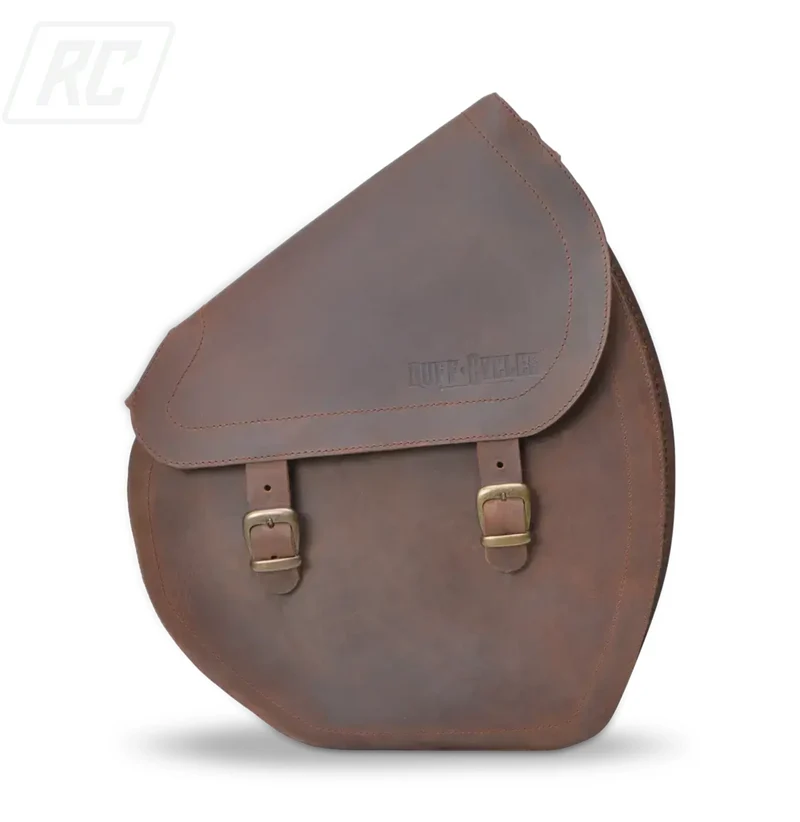 Ruff Cycles - Satteltasche Leder Rechts für das Ruffian