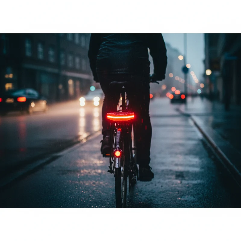 Axa Dynamo-Rücklicht Blueline 50mm für Gepäckträger StVZO