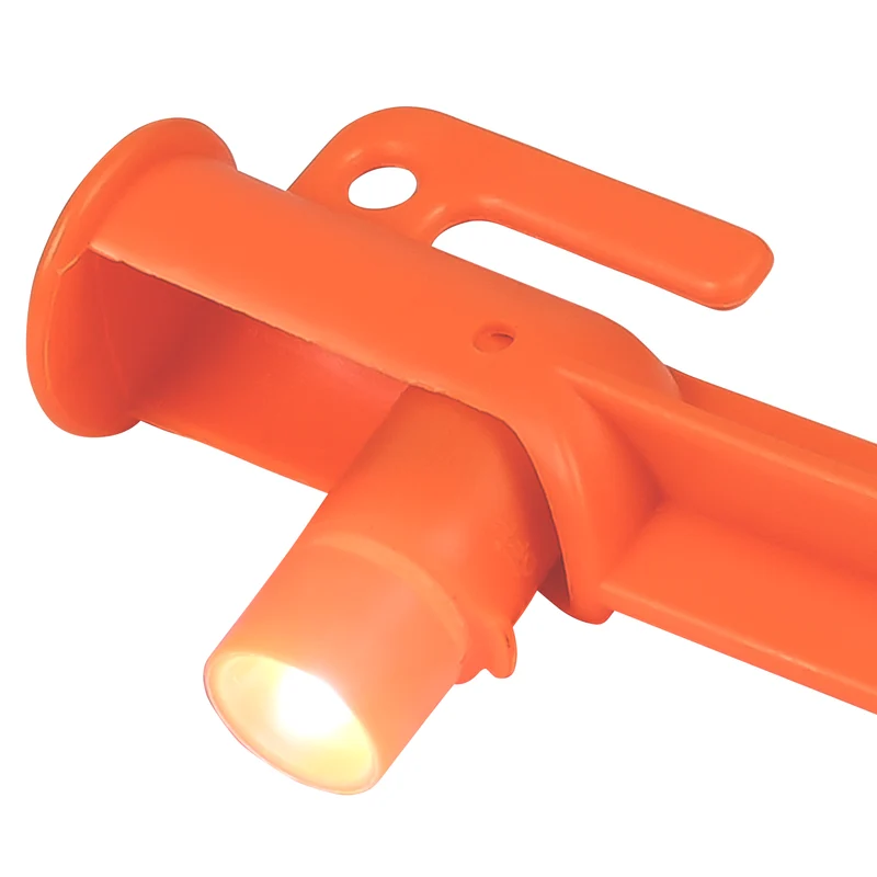 Zeltheringe mit Licht, 4-tlg. – Inklusive 4 x LR41 Batterien, Maße 148 x 24 mm