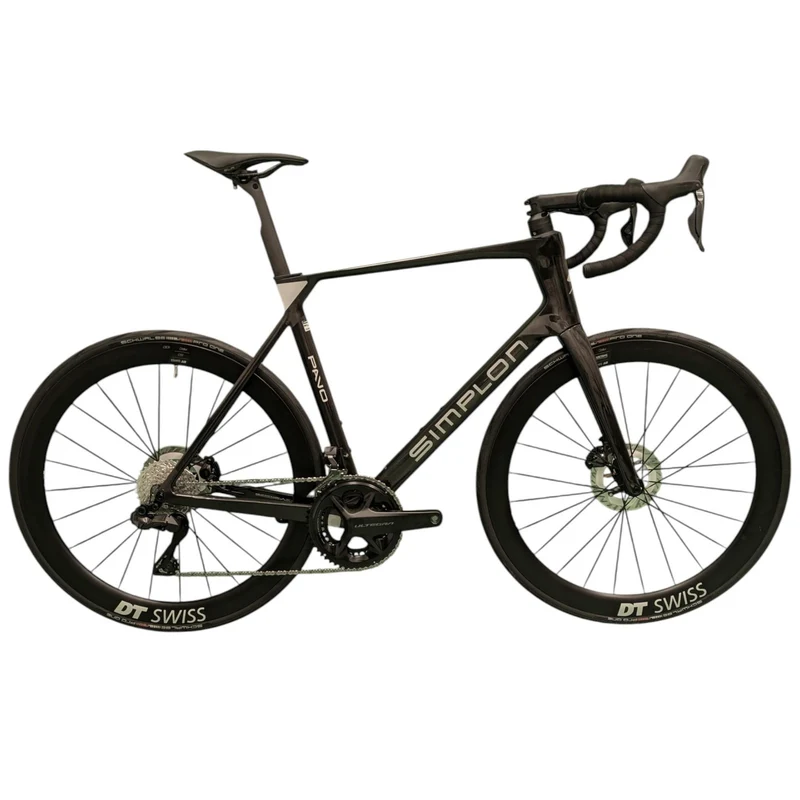 Simplon PAVO (ARC) Shimano Ultegra Di2-2x12 Carbon Glossy / Silber Glossy