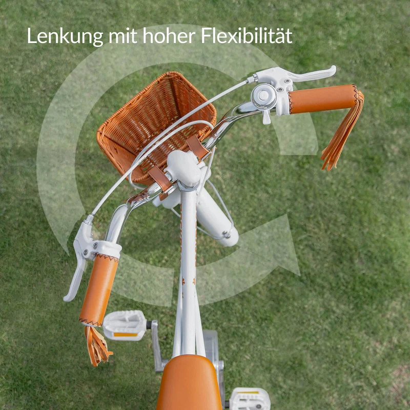 LEVO -16'' Kinderfahrrad mit Stützrädern