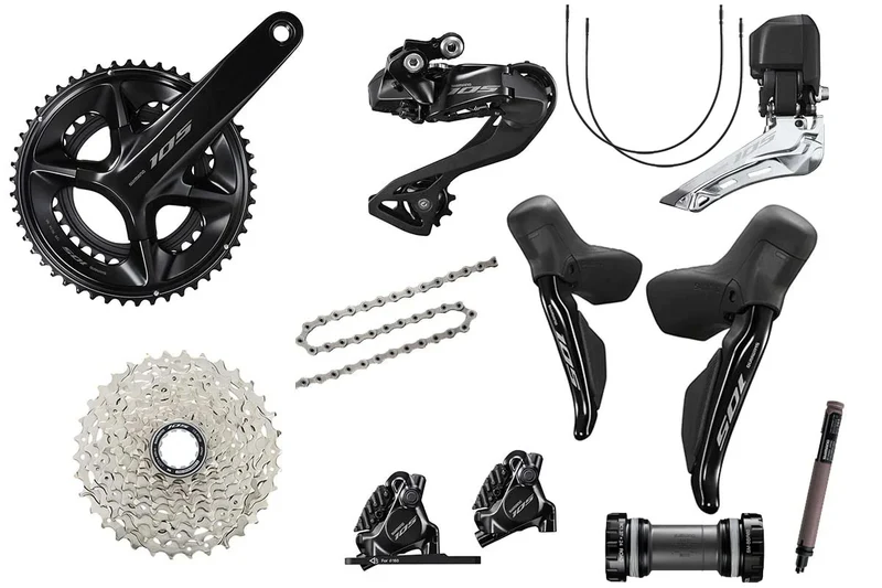Shimano 105 R7170 Di2 12-Speed Disc Groupset