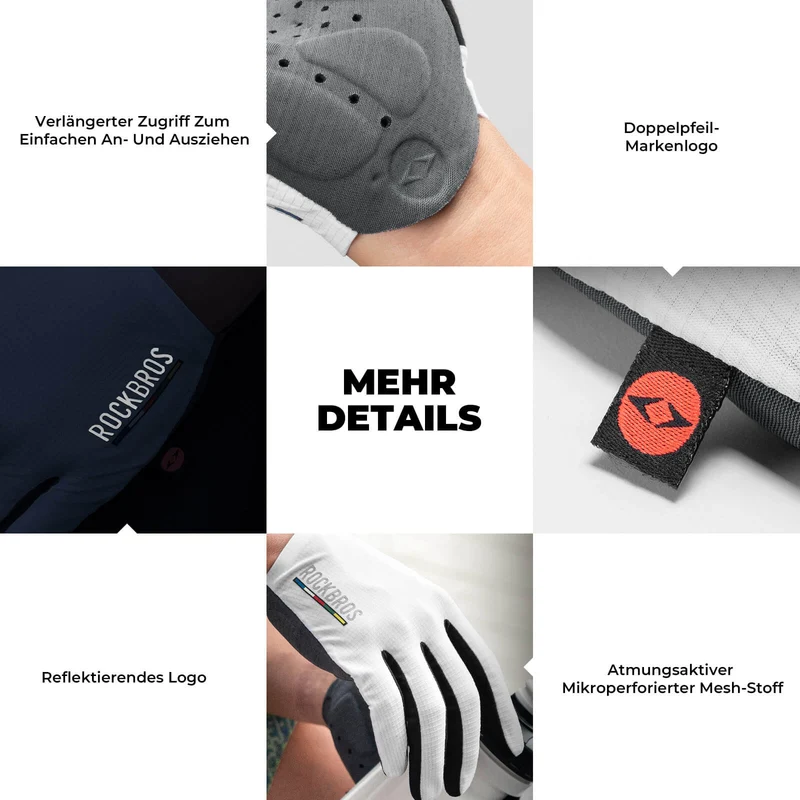 ROAD TO SKY Elastic Interface® Fahrradhandschuhe