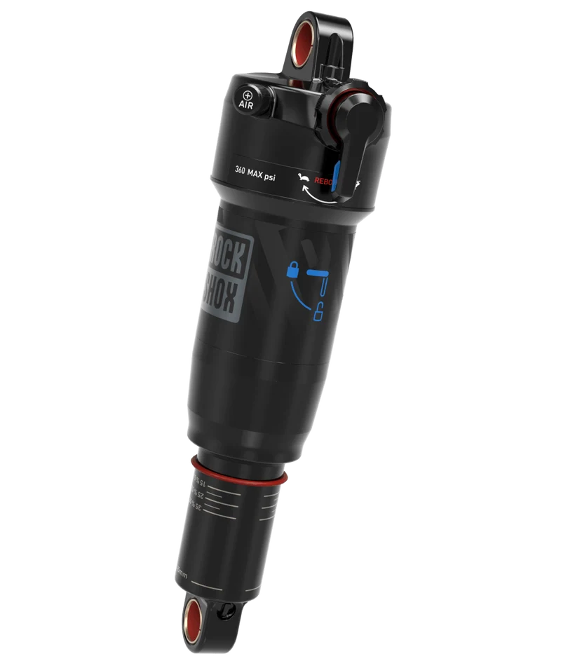 RockShox Deluxe Select+ Dämpfer | 230x65 mm | Standard Mount | DebonAir | MTB Hinterbaudämpfer