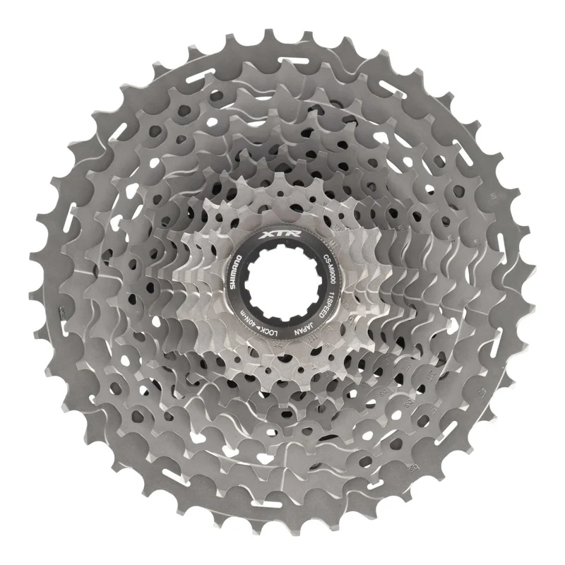 Shimano XTR CS-M9001 Kassette 11-fach | 11-40 Zähne | MTB | Hyperglide | Leicht & präzise