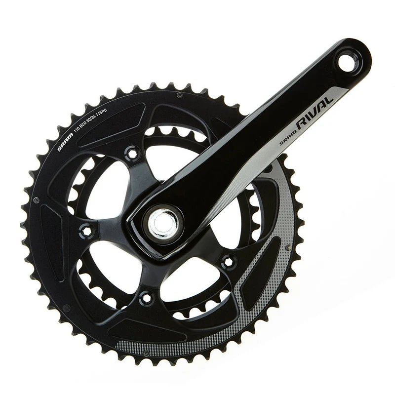 SRAM Rival Kurbelgarnitur 2x11-fach | 172,5 mm | 34/50 Zähne | BB30/PF30 Achse