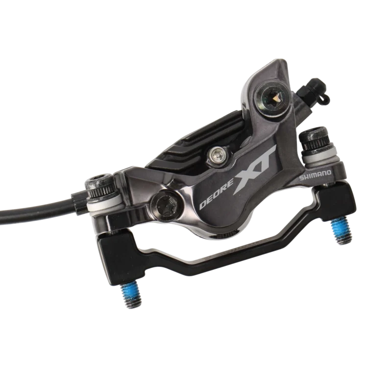 Shimano Deore XT Scheibenbremse BL-M8100/BR-M8120 | 4-Kolben | Vorderrad | 800 mm Leitung