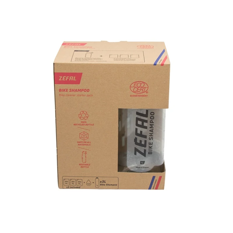 Nettoyant vélo concentré labélisé Ecocert - Bike Shampoo Zefal 1L